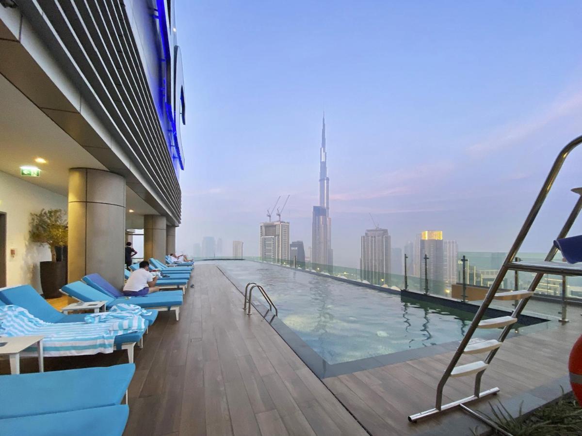 Aliving Luxury 2Br With Infinity Pool At Paramount Hotel Midtown Close To Dubai Mall & Burj Khalifa Εξωτερικό φωτογραφία