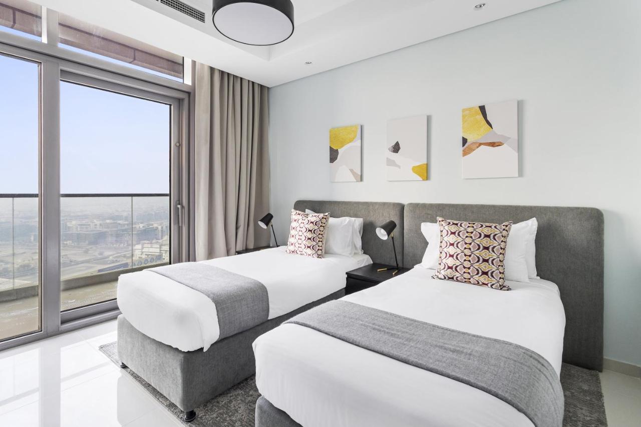 Aliving Luxury 2Br With Infinity Pool At Paramount Hotel Midtown Close To Dubai Mall & Burj Khalifa Εξωτερικό φωτογραφία